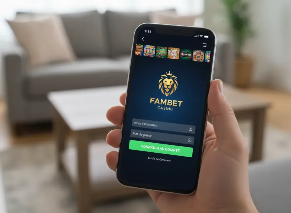 Fambet casino login guide de connexion au compte
